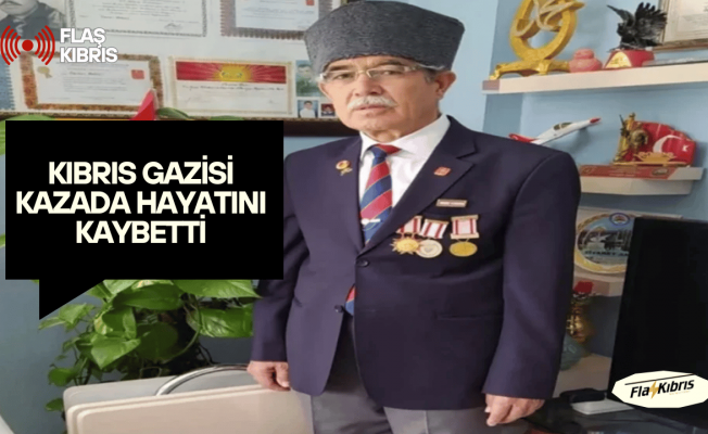 Kıbrıs gazisi, cami çıkışı evine giderken kazada yaşamını yitirdi
