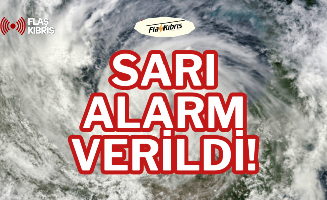 Rum Meteoroloj Dairesi'den sarı alrm:  Doğu kesimlerinde fırtına ve dolu riski