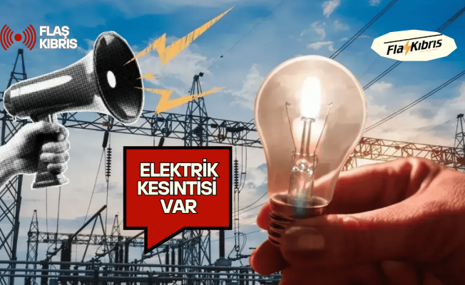 Salı gün 2 saatlik elektrik kesintisi var