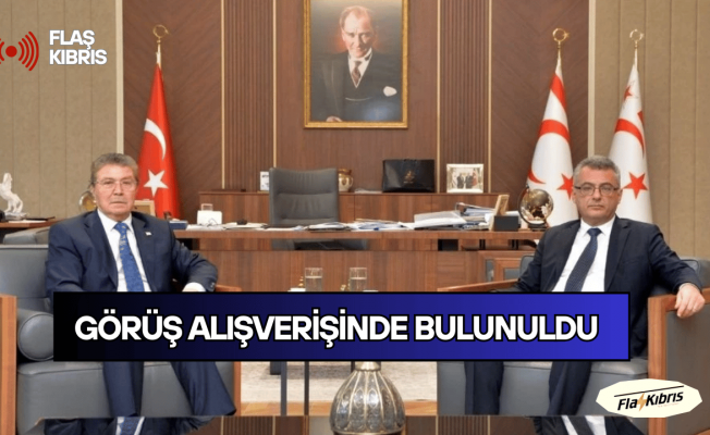 Cumhurbaşkanı Erhürman, Başbakan Üstel’i kabul etti: Görüş alışverişinde bulunuldu