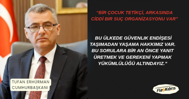 Erhürman: Bir Çocuk Tetikçi, Arkasında Ciddi Bir Suç Organizasyonu Var