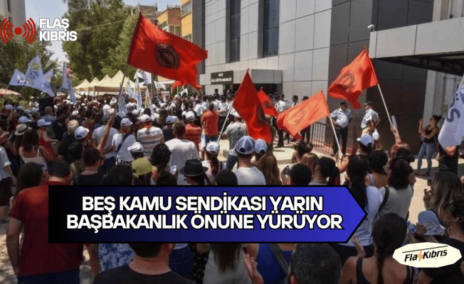 Kamuda yetkili 5 sendikadan yarın “Yolsuzluğa, yoksulluğa ve yok oluşa hayır” yürüyüşü!