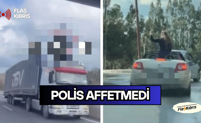 Lefkoşa-Güzelyurt yolunda ters yön ve tehlikeli yolculuk yapan sürücüler rapor edildi