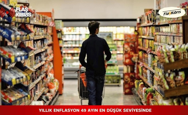 Türkiye'de Enflasyon yıllık bazda son 49 ayın en düşük seviyesine geriledi