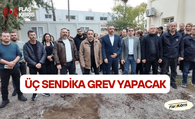 Üç sendika, Mağusa-İskele Gelir ve Vergi Daireleri'nde grev yapacak