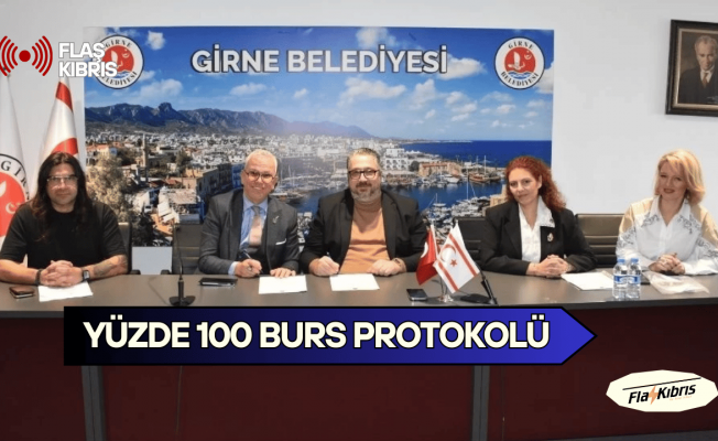 Girne Belediyesi ile Akdeniz Karpaz Üniversitesi arasında yüzde 100 burs protokolü