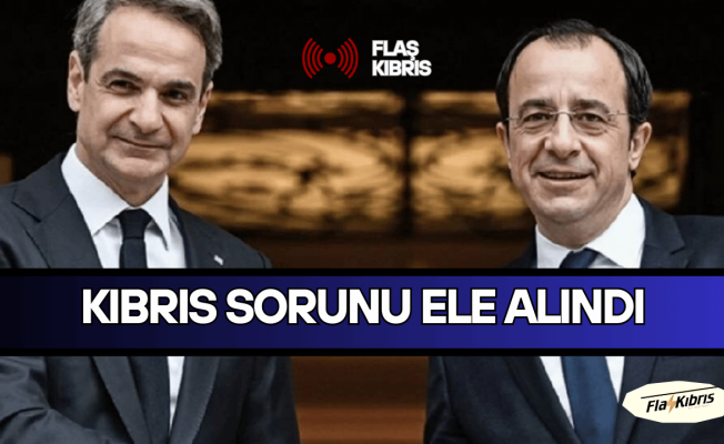 Hristodulidis ile Miçotakis’ten Ankara ziyareti öncesi telefon görülmesi