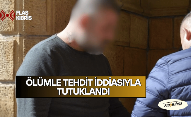 Sevgilisini darp etmek ve çocuğuyla birlikte öldürmekle tehdit ettiği iddia edilen zanlı 1 gün tutuklu