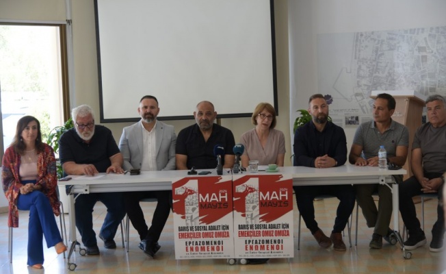 STÖ ve kuruluşların iki toplumlu ortak 1 Mayıs etkinliği 11.00’de Ledra Palas ara bölgede…