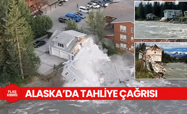 Alaska'da buzul barajın taşması sonucu oluşan sel riski nedeniyle tahliye çağrısı yapıldı