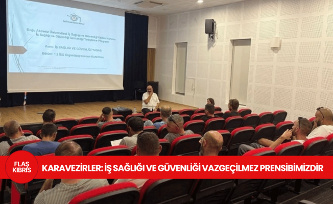 DAÜ-SEM’den Değirmenlik Akıncılar Belediyesi personeline iş sağlığı eğitimi