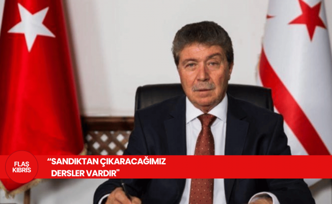 Kıbrıs Başbakan Üstel: Sandıktan çıkaracağımız dersler vardır, sonuç ülkeye hayırlı olsun