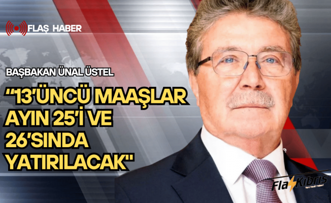 13’üncü maaşlar ayın 25’i ve 26’sında yatırılacak
