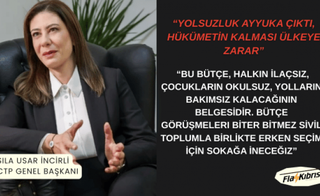 Sıla Usar İncirli: Yolsuzluk ayyuka çıktı, hükümetin kalması zarar