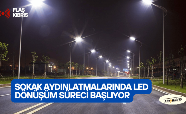 Ada Genelinde Sokak Aydınlatmalarında Led Dönüşüm Süreci Başlıyor
