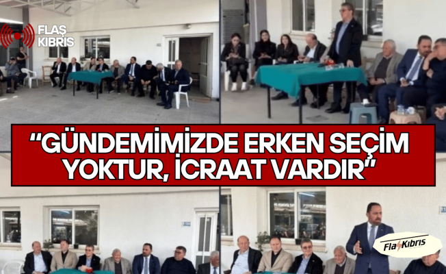 Üstel, Güzelyurt’ta temaslarda bulundu