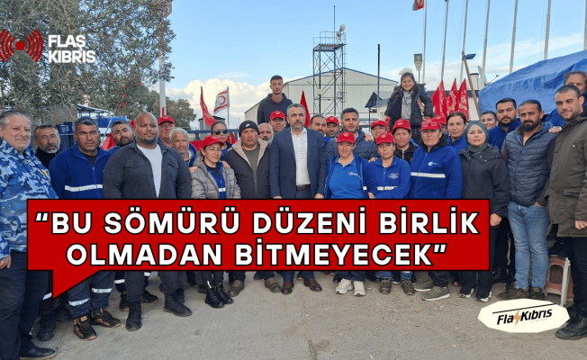 Serdaroğlu: “Bu sömürü düzeni birlik olmadan bitmeyecek”