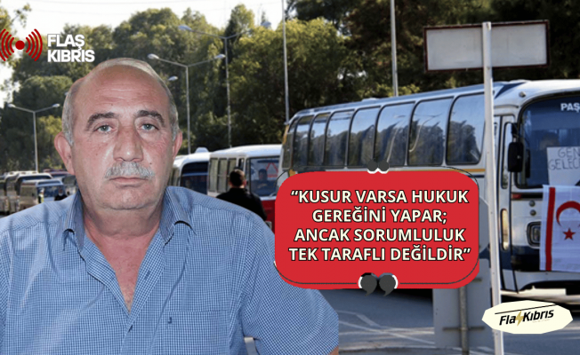 Fuat Topaloğlu: Sektörü ihmalkar veya sistemsel sorunların sorumlusu gibi gösteren yaklaşımları reddediyoruz