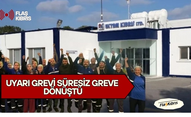 Ektam'daki uyarı grevi süresiz greve dönüştü