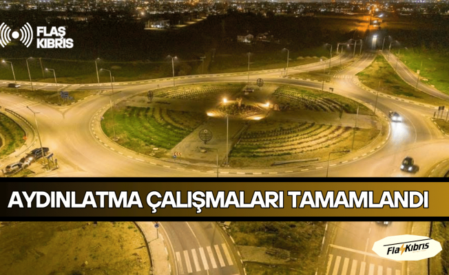 Başkan Amcaoğlu, Alayköy Çemberi’nde aydınlatma çalışmalarının tamamlandığını açıkladı