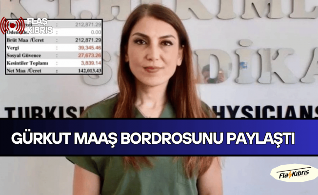 Gürkut maaş bordrosu paylaştı: Bugünden itibaren Sayın Bakan’dan 719 bin lira maaş talep ediyorum