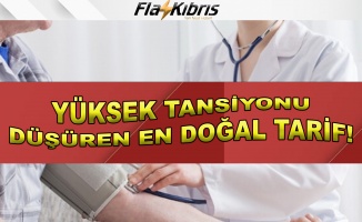 Yüksek tansiyonu düşüren en doğal tarif