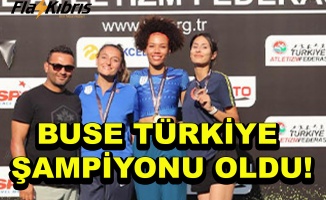 Buse Savaşkan, atletizmde Türkiye şampiyonu oldu