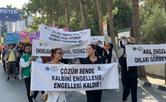 3 Aralık Dünya Engelliler Günü Farkındalık Yürüyüşü  Gerçekleştirildi