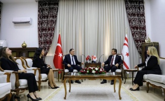 Başbakan Üstel, TC Ombudsmanı Malkoç ile Azerbaycan Ombudsmanı Aliyeva’yı kabul etti