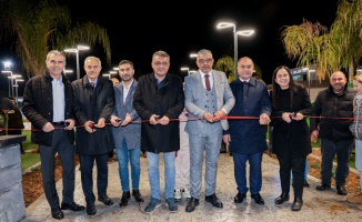 Erhürman, Akdoğan Düğün Salonu ve Çocuk Parkı açılışına katıldı