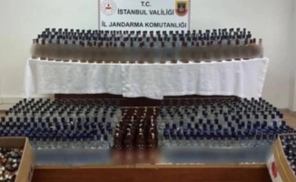Türkiye'de "Çengel-13" operasyonlarında 10 bin 600 litre sahte alkol ele geçirildi