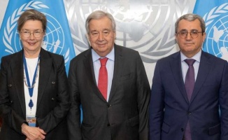 Türkiye'nin BM Daimi Temsilcisi Yıldız ve Finlandiyalı mevkidaşı Kalkku, Guterres'le görüştü