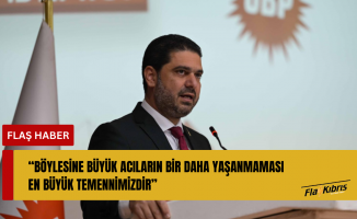 Ahmet Savaşan: Böylesine büyük acıların bir daha yaşanmaması en büyük temennimizdir