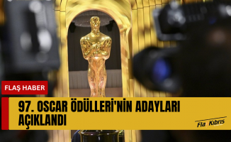 Bu yıl 97. kez düzenlenecek Oscar Ödülleri'nin adayları açıklandı