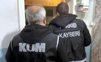 Kayseri'de organize suç örgütüne operasyon: 19 gözaltı