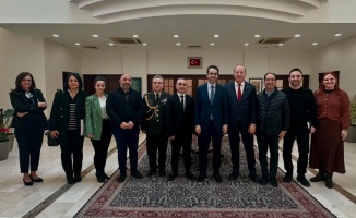 Kıbrıs Türk Tabipleri Birliği’nden T.C Lefkoşa Büyükelçisi Yasin Ekrem Serim’e Ziyaret
