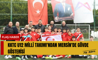 KKTC U12 Milli Takımı'ndan Mersin'de gövde gösterisi