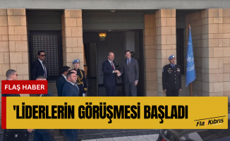 Liderlerin görüşmesi başladı!