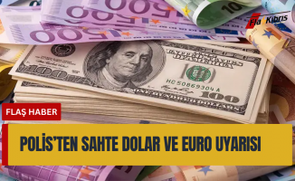 Polis’ten sahte ABD Doları ve euro uyarısı