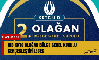 UID KKTC 2. Olağan Bölge Genel Kurulu 29 Ocak çarşamba günü gerçekleşiyor