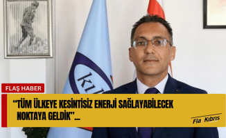 Aydın: Tüm ülkeye kesintisiz enerji sağlayan bir noktaya geldik