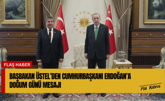 Başbakan Üstel’den Cumhurbaşkanı Erdoğan’a tebrik