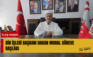 Din İşleri Başkanı Hakan Moral göreve başladı