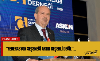 Ersin Tatar: Kıbrıs’ta bir anlaşma olacaksa toplumdan topluma değil devletten devlete yapılacak
