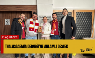 Galatasaray Taraftar Derneği’nden Thalassaemia Derneği’ne anlamlı destek