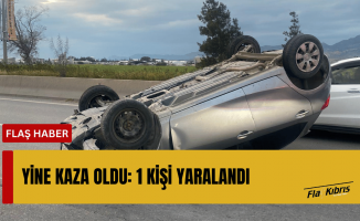 Gazimağusa - Lefkoşa anayolu'nda kaza