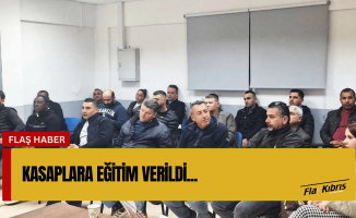 Kasaplara hijyen standartlarını sağlama ve veteriner mevzuatına uyum konusunda eğitim verildi