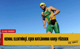 Kemal Elektrikçi’den 24 saatlik yüzme denemesi