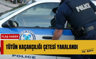 KKTC’den Güney'e oradan da İsrail’e kaçak tütün ürünleri götüren çete mensupları yakalandı
