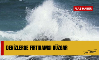 Meteoroloji’den denizlerde fırtınamsı rüzgar uyarısı